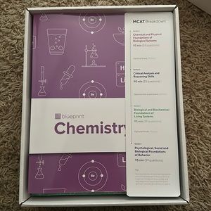 Brand New Set of Blueprint MCAT Books